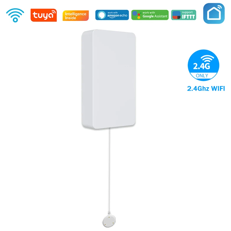 

Coolcam Tuya Smart WIFI Water Flood Sensor Water Leakage Detector Water Sensor Alarm Leak Compatible With Alexa Google Home