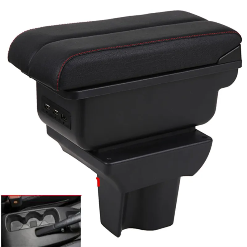

for Toyota Rush armrest box universal car center console modification accessories with USB
