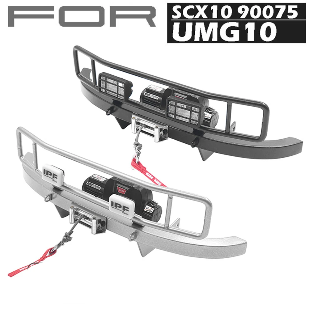 

AXIAL SCX10 90075 UMG10 Unimog Metal RANCH Front Bumper Protector Guard