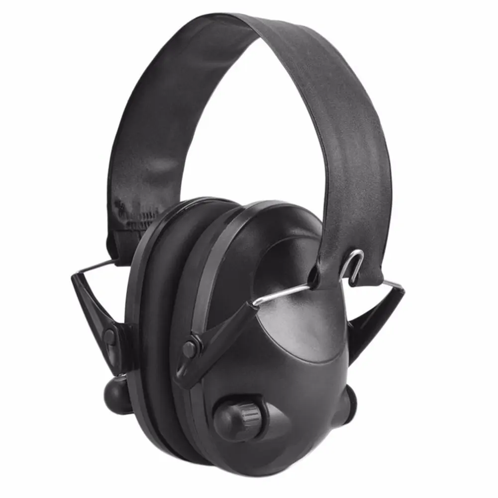 

Electronic Earmuffs Hearing Protection Folding Headset Noise Reduction Ear Defenders For Women Men Foldable Reduce Stress