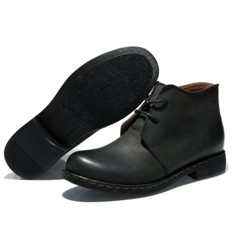 MRCAVE/2019 г. Мужские ботинки высокого качества из спилка зимние Dr высокие