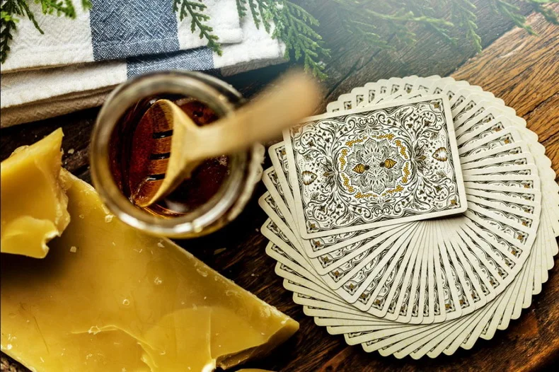 Шмель пчела игральные карты Ellusionist колода велосипед волшебные USPCC ограниченный