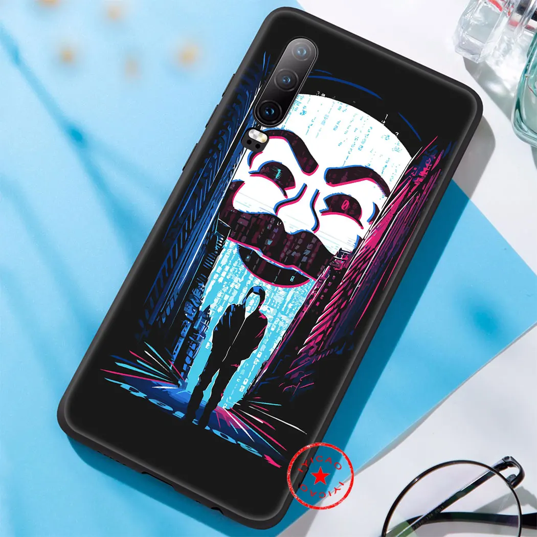 Мягкий чехол IYICAO Mr. Robot для Huawei P30 P20 Pro P10 P8 P9 Lite Mini 2017 P Smart Z Plus 2019 | Мобильные телефоны
