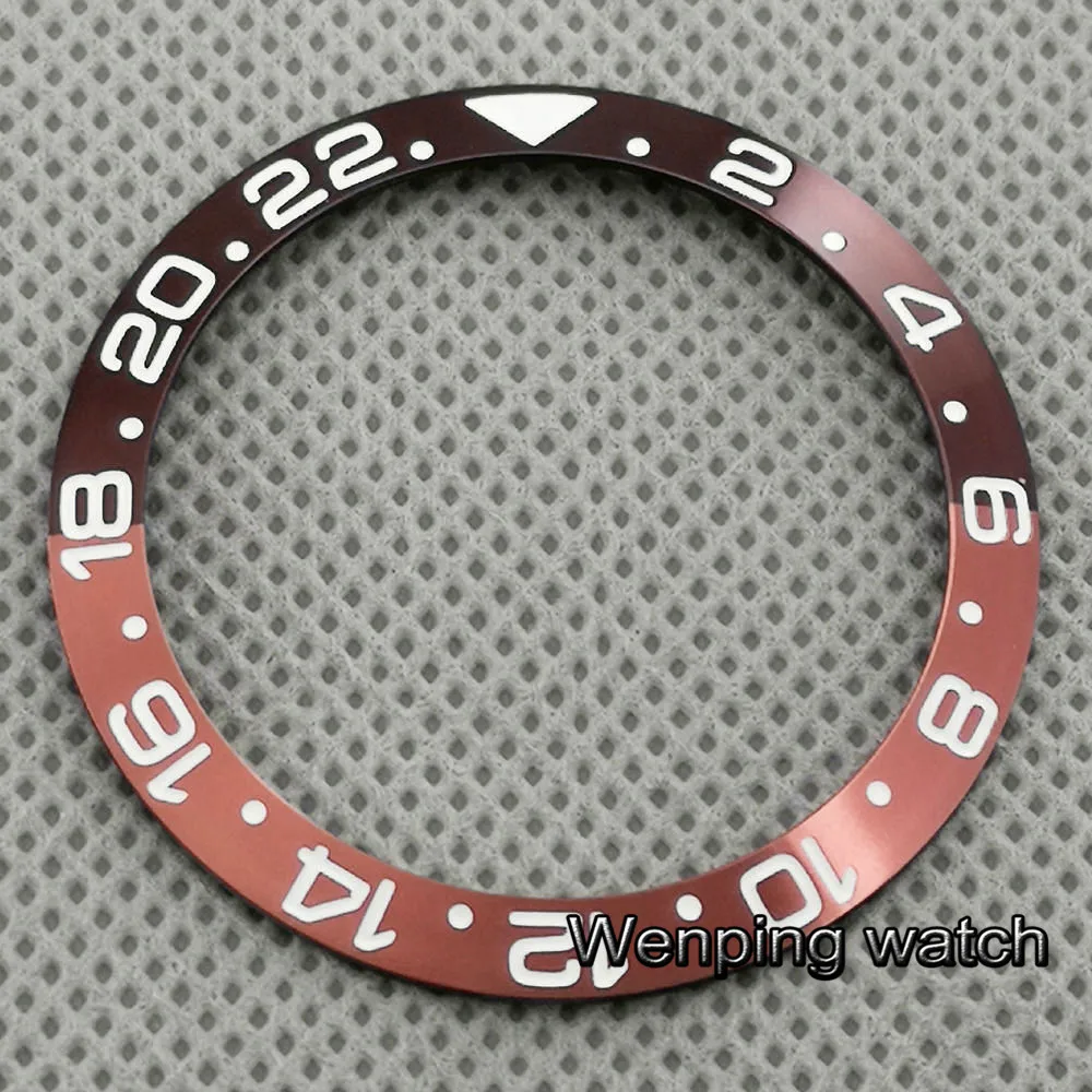 38 мм титановый Безель Вставка комплект автоматические мужские часы Чехол