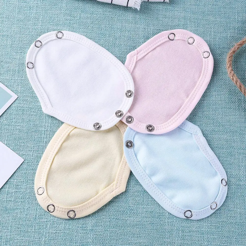 

10pcs Cute Baby Infant Romper Partner Lengthen Pad Jumpsuit Extenders Diaper Extension Pad The Extension Pad Is Washable