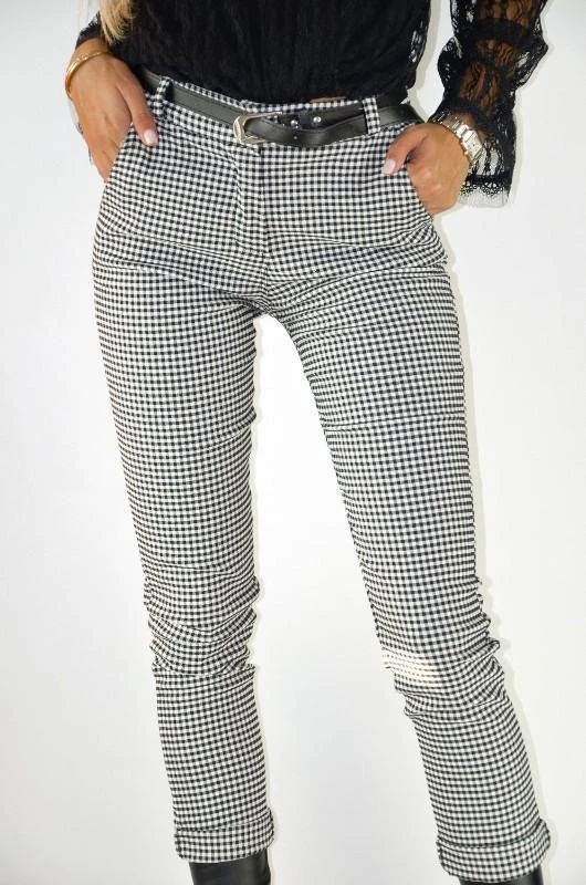 GREYMODA PANTALÓN MUJER ELÁSTICO Виши| |
