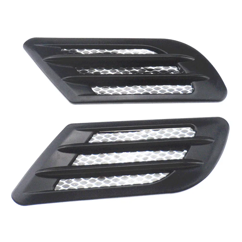 

2 pieces/set of GM side vents for fender hole cover air intake grille duct decoration for Renault megane 2 3 duster/logan/captur