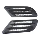 2 шт.компл. боковых отверстий GM для крыла, крышка отверстия, воздухозаборная решетка, украшение канала для Renault megane 2 3 dusterlogancaptur