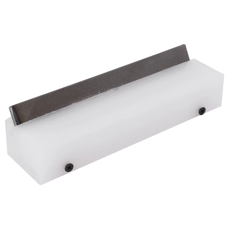 

1 Pcs Guitar Fret Beveling File,36 Degrees End Bevel-Flush Dual Cutting Edge Files for Luthier Tool ,Long