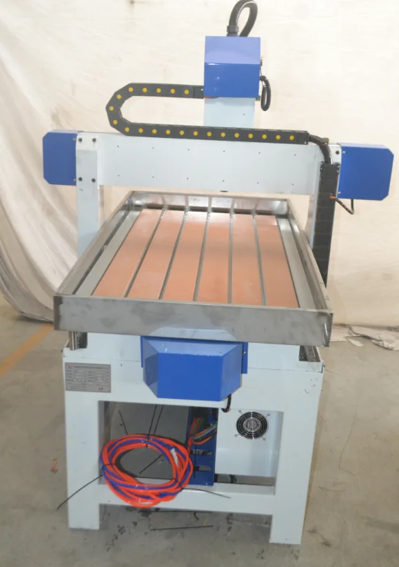 1.5Kw Water Cooling Spinde Ncstudio Control System 3D 6090 CNC Router Engraving Machine with Low Price | Инструменты