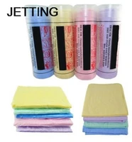 1pcs car styling sponge natural chamois leather car cleaning cloth washing suede absorbent washer towel color random