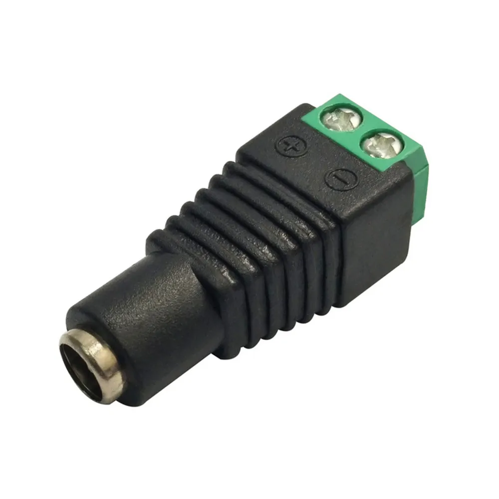 DC connector 10 Вт-200 Вт cob Светодиодный радиатор из чистого алюминия и 12 В постоянного тока вентилятор с адаптером питания 100-240 В многокристальный светодиодный охлаждающий DIY светодиодный светильник для выращивания растений - Цвет: DC connector