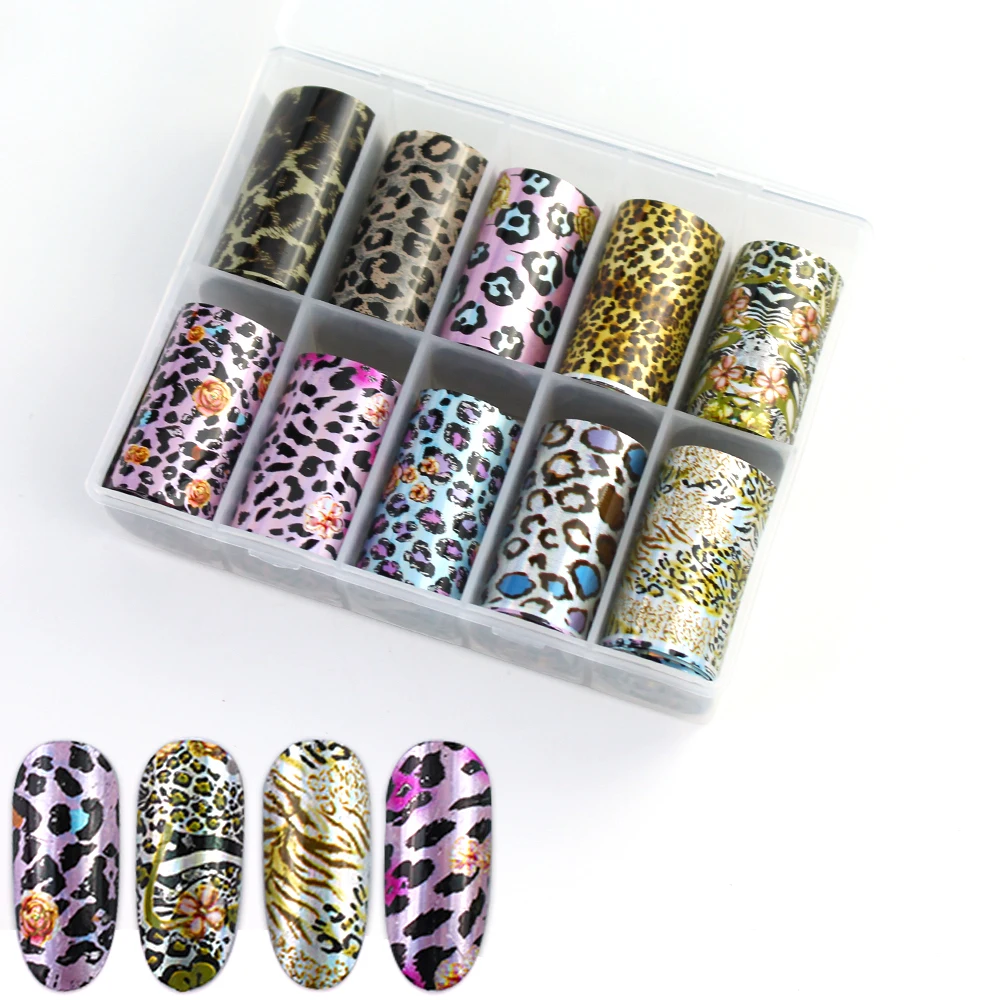 100*4 см звездное небо ногтей голографическая Фольга передачи наклейки для цветы