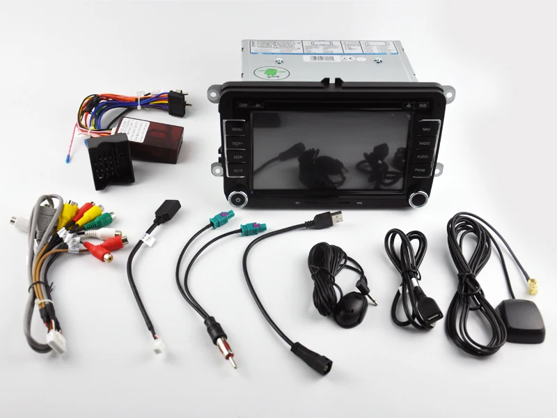 AVGOTOP Android 11 WINCE Bluetooth GPS автомобильный радиоприемник DVD-плеер для VOLKSWAGEN Golf Passat Polo 2G 16G
