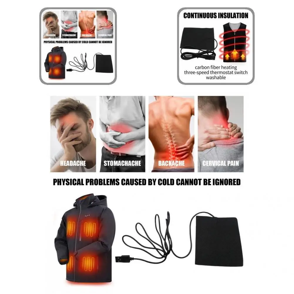 

Good Thermal Conductivity Lightweight Small Fast 5V 2A Heating Pad for Abdomens