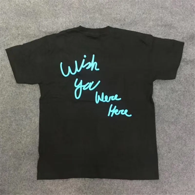 TRAVIA Скотт: WISH YOU WERE HERE футболка для мужчин и женщин 2020 1:1 топ тройники хип-хоп S/SW