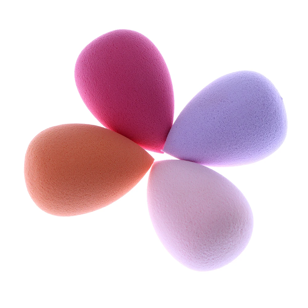 4 шт./компл. красота безупречная губка для макияжа спонж основы жидкая пудра