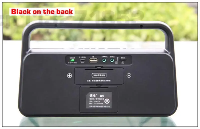 TECSUN A9 FM стерео радио приём светодиодный цифровой дисплей MP3 плеер компьютерная Колонка радио приемник Интернет портативное радио