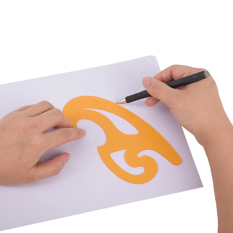 Шаблон для вычерчивания кривых рисования трафарет Швейные линейки ремесел 3