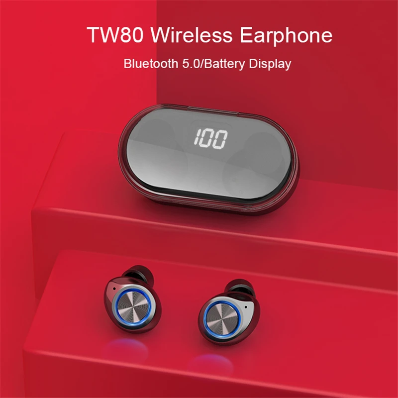 Беспроводные наушники TWS Bluetooth 5 0 Hi-Fi мини-наушники-вкладыши Спортивная гарнитура