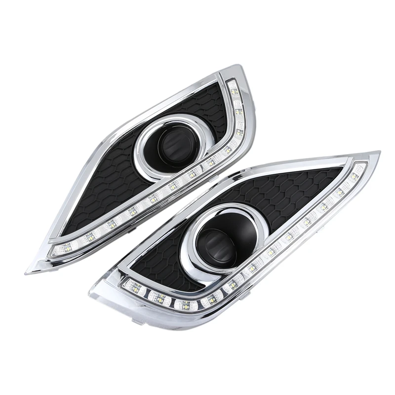 Светодиодный дневный ходовой светильник DRL Дневной сигнальная лампа поворота