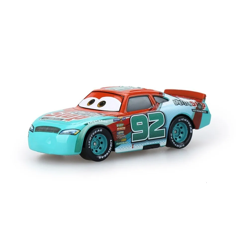 02 Disney Pixar Cars 2 3 Lightning 40 стиль Mcqueen Mater Jackson Storm Ramirez 1:55 литой автомобиль металлический сплав мальчик детские игрушки подарок - Цвет: 02