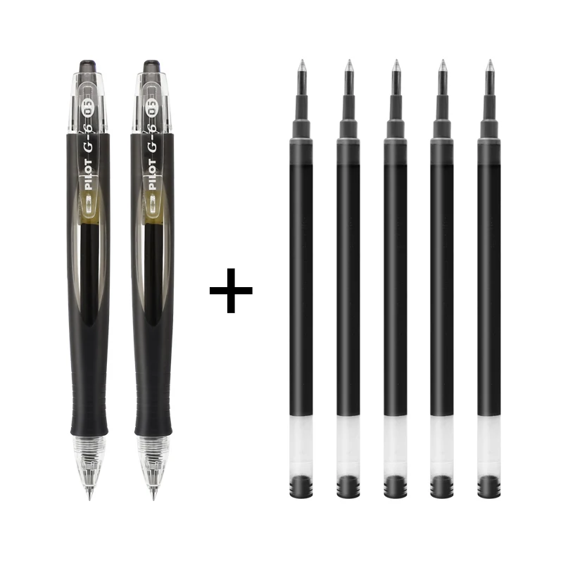 Пилотная гелевая ручка высокая емкость обтекаемый дизайн 0 5 мм ширина письма