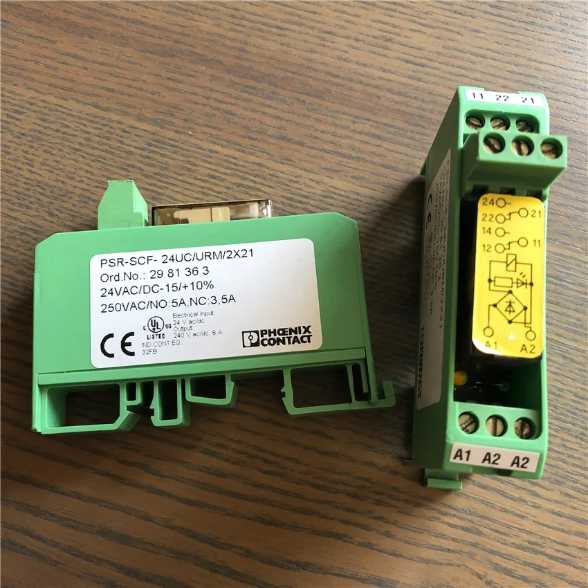 PSR-SCF-24UC/URM/2X21 NO.2981363 5A 24VAC/DC 250VAC Relay Module | Обустройство дома