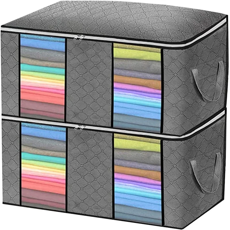 

Нетканая сумка для хранения одежды, складное одеяло, пыленепроницаемый шкаф, отделка, технические принадлежности, вместительные сумки, Орг...