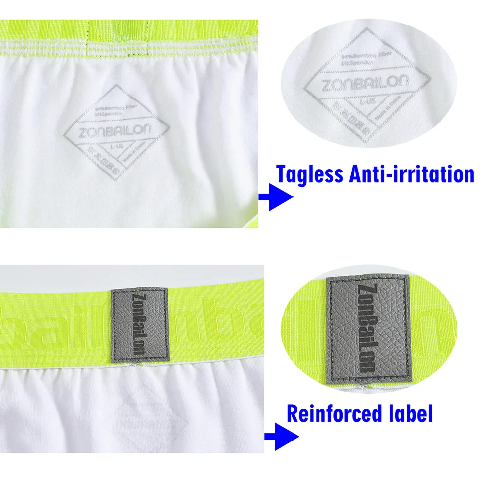 Men's Briefs Bamboo Fiber Sexy Low Rise Soft Breathable Underwear Male Comfortable  Lingerie