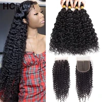 %c2%a038 40 inch deep wave bundles with closure brazilian remy human hair bundles with frontal water curly with 4x4 t part closure
