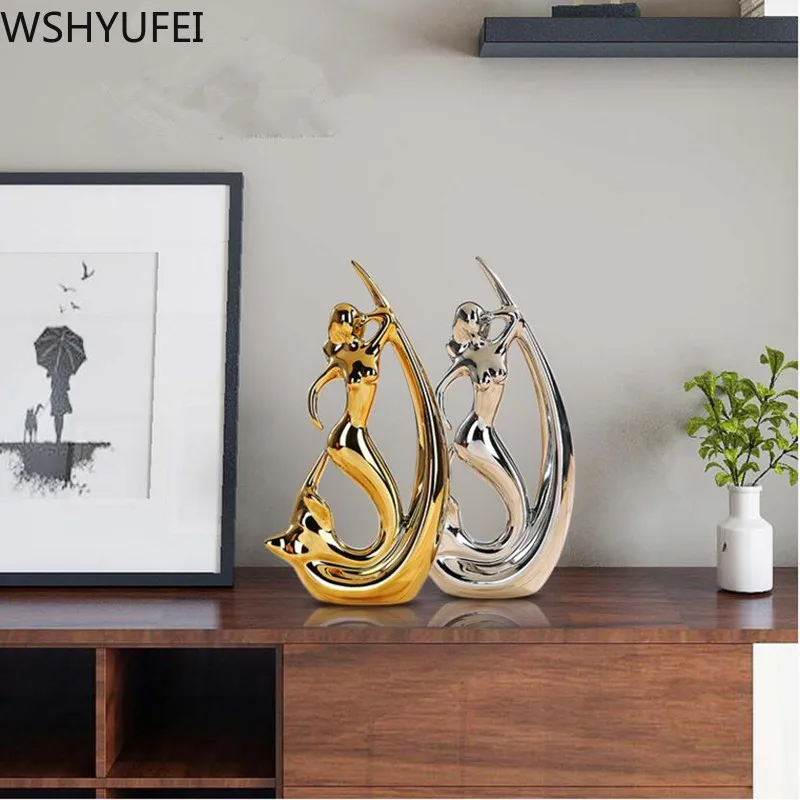 1 шт. украшение в современном стиле керамическое Гальваническое маленькое