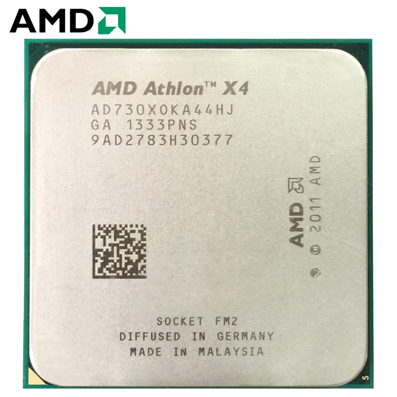 AMD Athlon II X4 730 Socket FM2 65W 2.8GHz 904-pin Quad-Core CPU Desktop Processor fm2 | CPUs