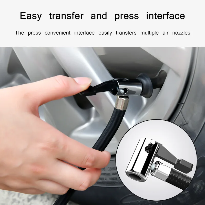 Автомобильный воздушный компрессор 12 В автомобильный насос портативный