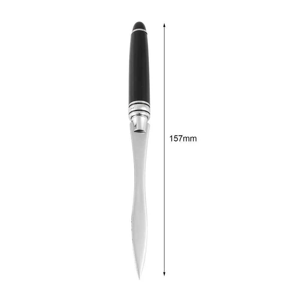 

Professional Stainless Steel Handle Cut Paper Knife Letter Opener Supplies for Office School Stationery Tool Split File Envelop