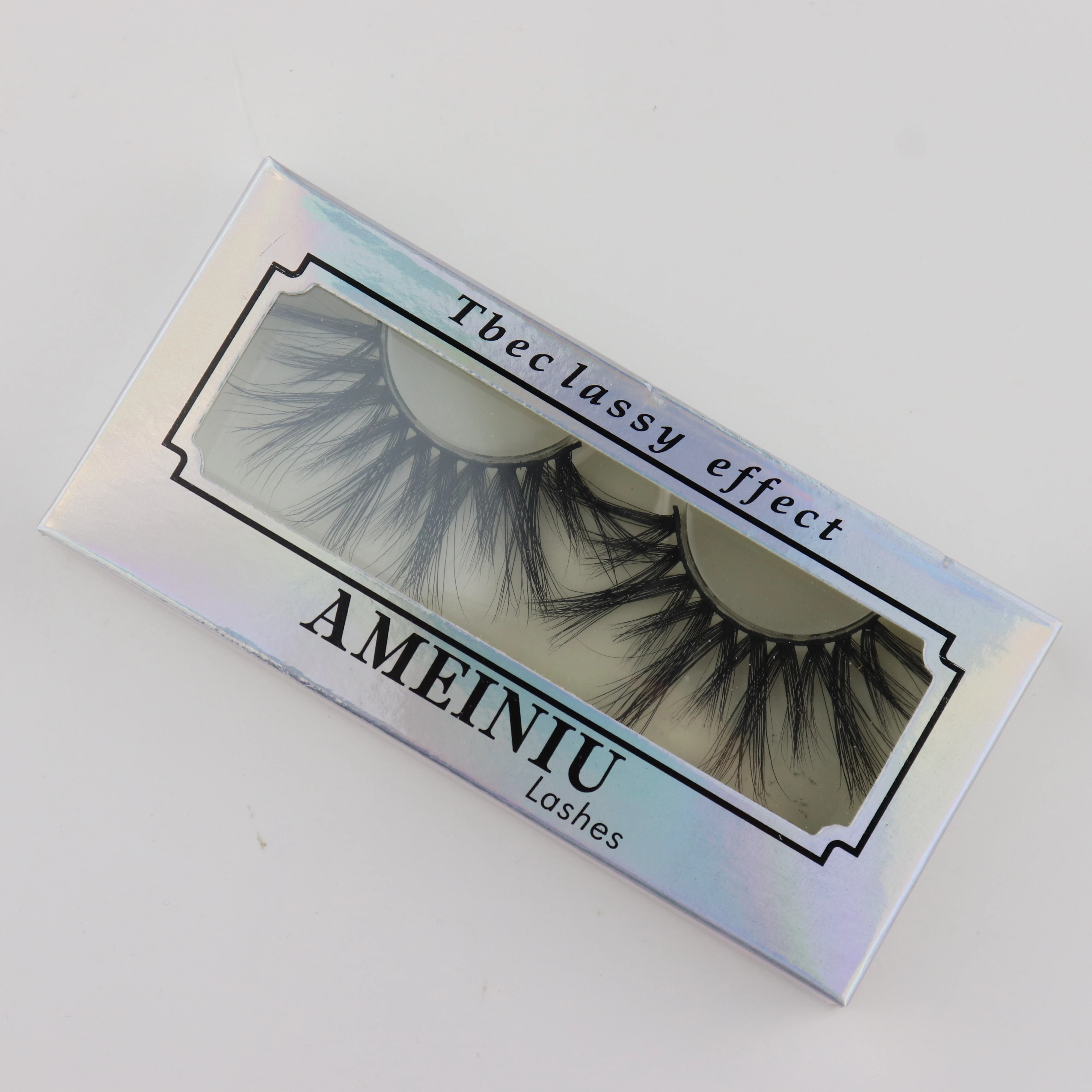 100% норковые ресницы 25 мм 3D для наращивания макияж натуральные накладные объемные