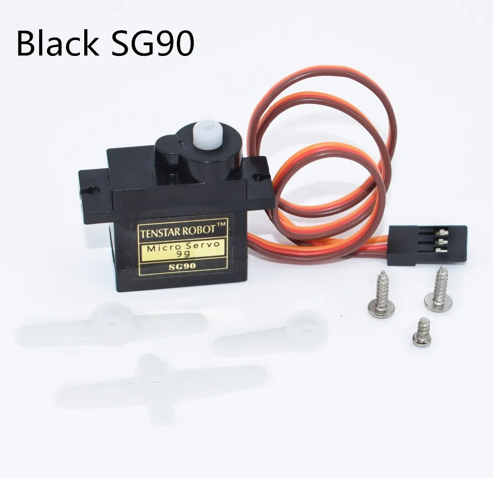 10 шт./лот Pro 9g micro servo для аэроплана 6CH rc helcopter kds esky выравнивание вертолета sg90 черный