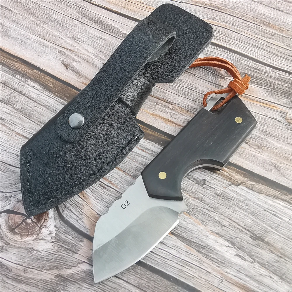 Высококачественный нож D2 острый и прочный открытый кемпинг барбекю лес игра с