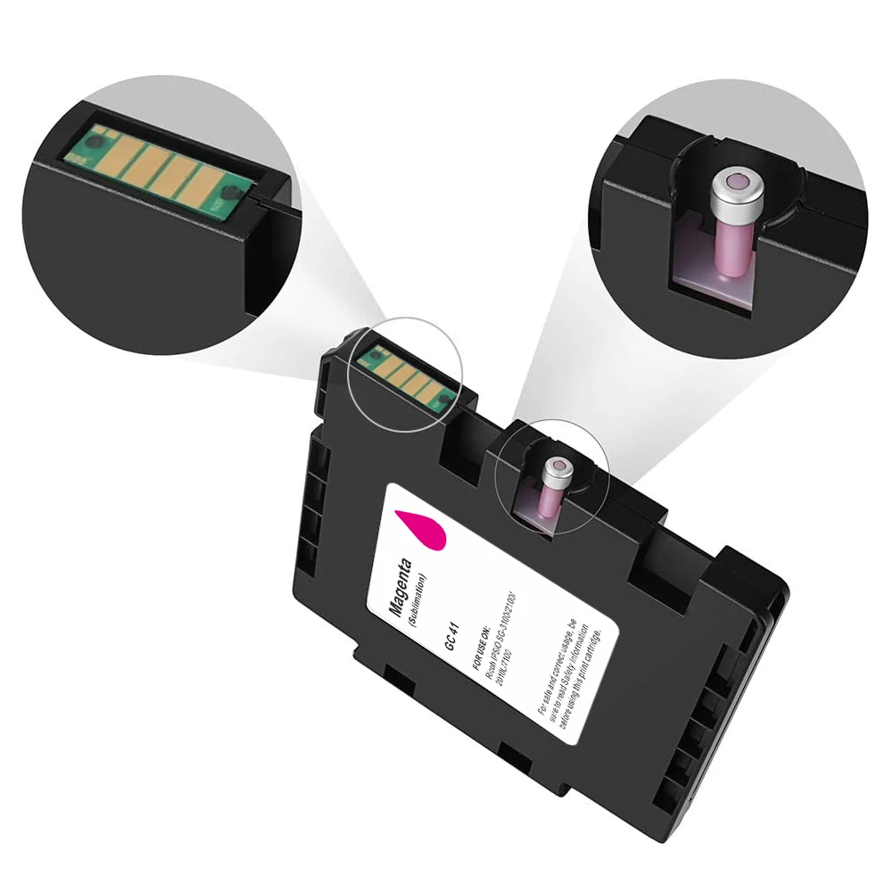 GC41 сублимационный картридж с чернилами для Ricoh IPSiO SG3100/SG2100/SG2100L/SG2010L/Aficio