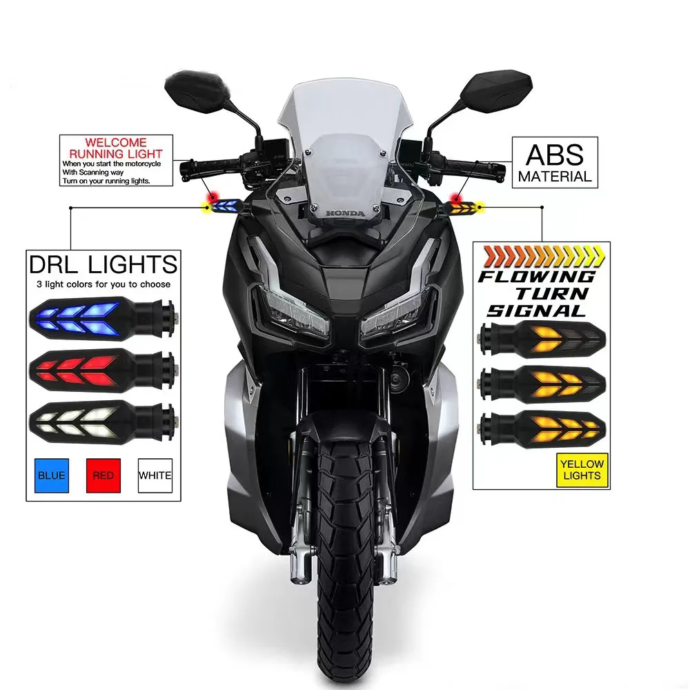 Светодиодный указатель поворота для мотоцикла лампа Honda CBR650R CBR500R нажмите 125 ADV VARIO