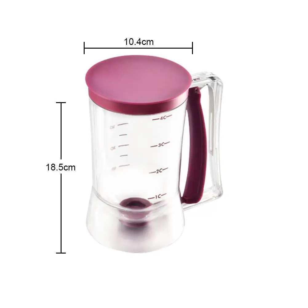 

Cupcake Pancake Cooking Tools Funnel Measuring Cup Baking Cake Baking 900ml Cake Measuring Mix Tools Dispenser Jug Cooking S7N6