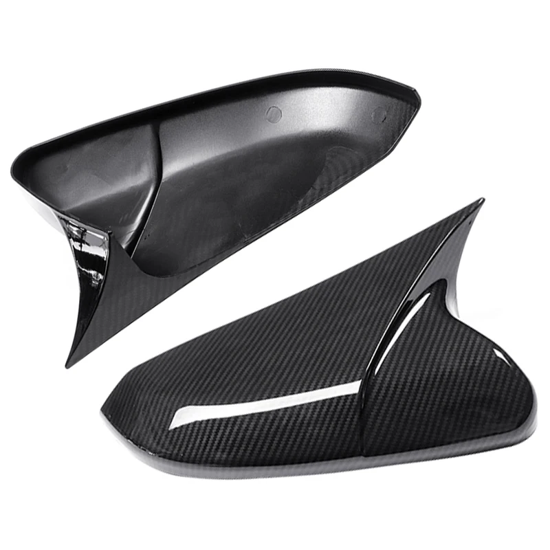 

ABS Carbon Fiber Style Rear View Side Mirror Cover Rearview Caps For Honda For Civic 10th 2016 2017 2018 2019