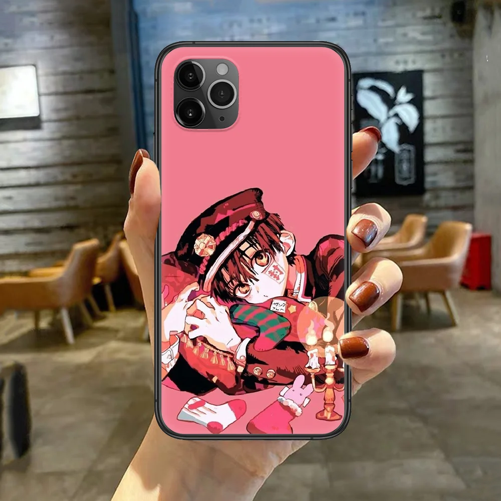 

Toilet Bound Hanako kun Anime Phone Case Cover For Iphone 5 5S 6 6S PLUS 7 8 11 12 Mini X XR XS PRO SE 2020 MAX black Hoesjes