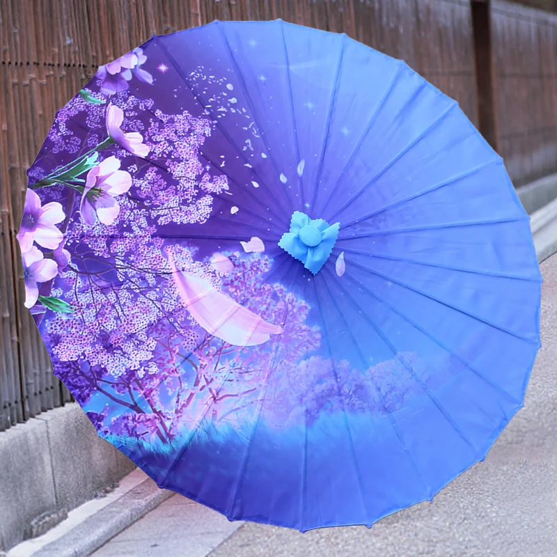 Классический шелковый зонтик из промасленной бумаги античное украшение для