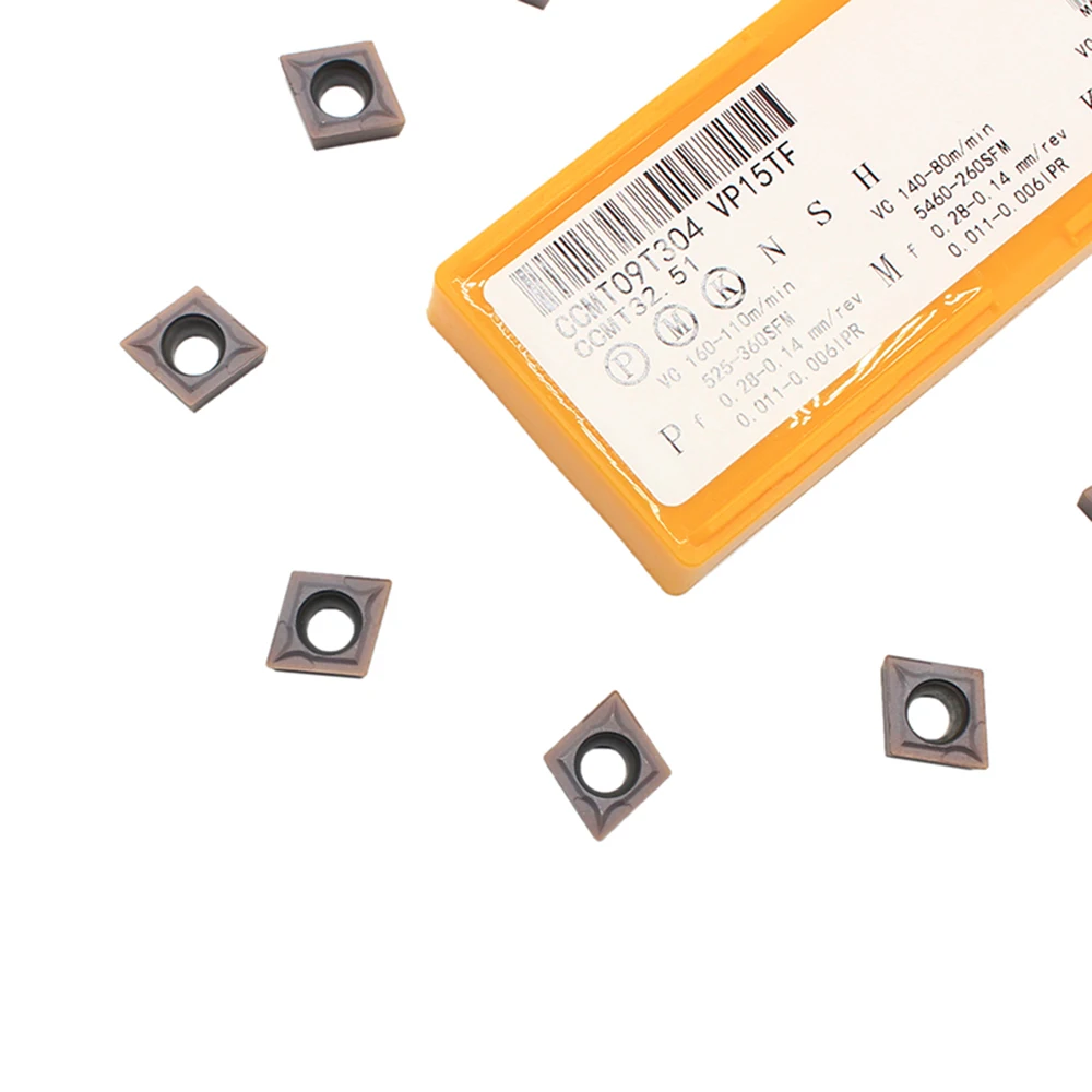 CCMT09T304 UE6020/US735/VP15TF внешние токарные инструменты карбид Вставки токарный станок резак инструмент токарный токарная пластина