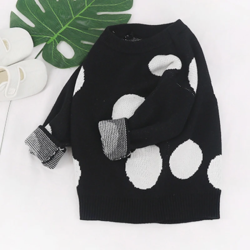 Осень-зима Новые свитера для маленьких девочек кардиган свитер Корейская куртка