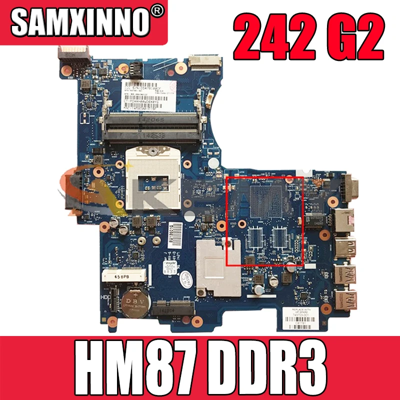 

Материнская плата для ноутбука HP 743703-001 743703-001, материнская плата 6050A2593401 SR17D PGA 242 HM87 DDR3, 947-001