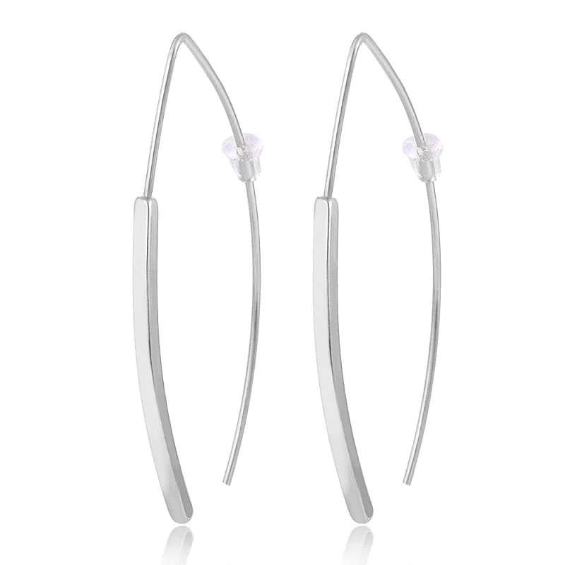 Длинные серьги-кольца MSX в стиле панк модные богемные простые женские серьги