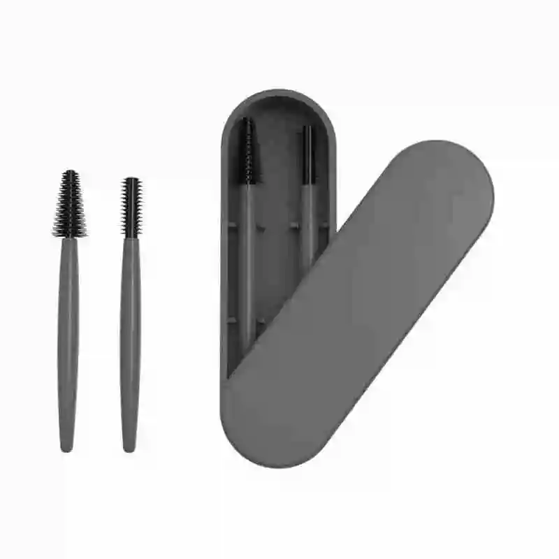 

Portable Silicone Eyelash Brush Mascara Eyelash Extension Reusable Makeup Cotton Buds Ear Cleaning Cosmetic Brush