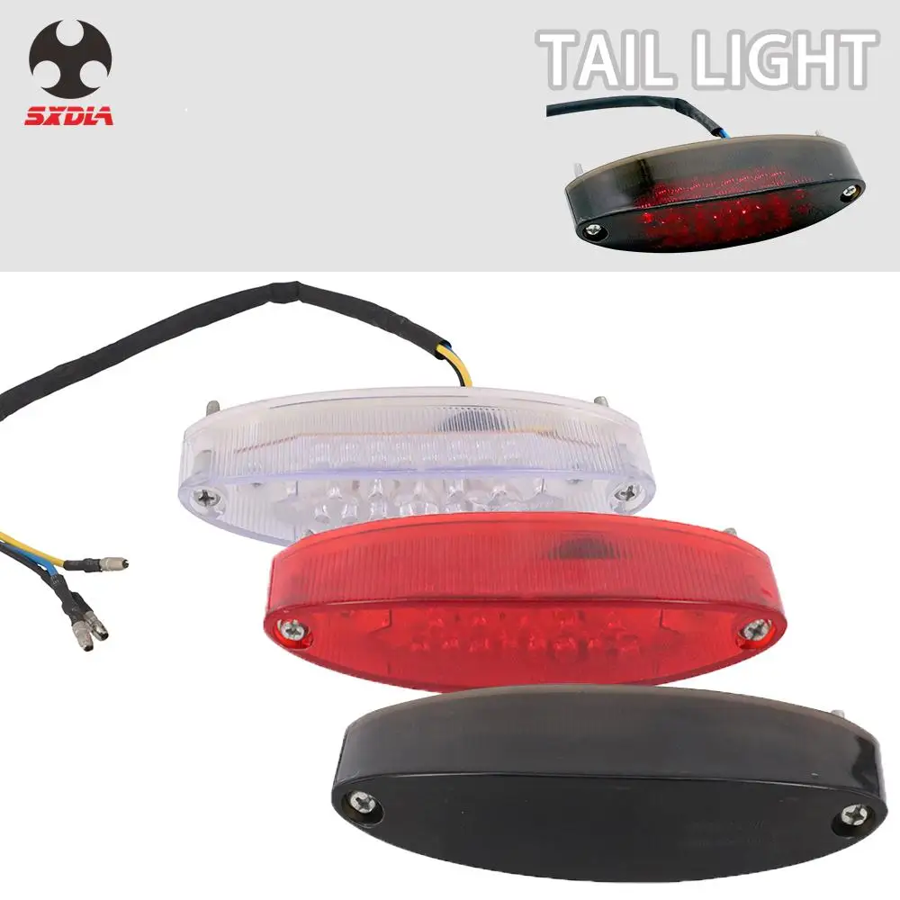 

Motorcycle Accessories Tail light Turn Signal Rear Brake Lamp Universal For ATV Quads Street Bike